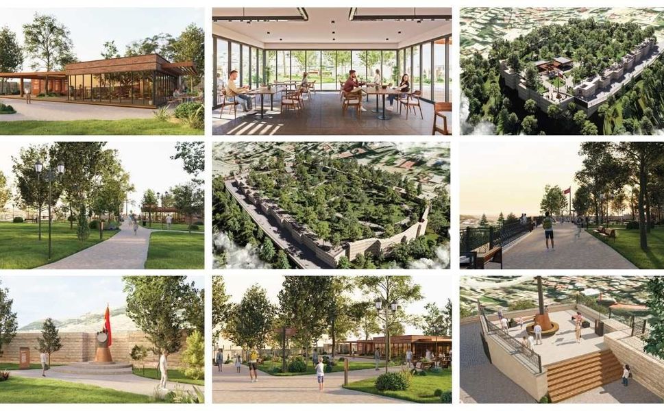 İşte beklenen görseller, Maraş Kalesi’nin yeni hali