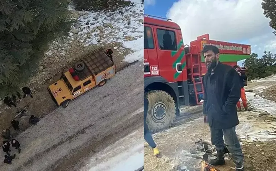 Kayıp klima tamircisi, ormanda 14’üncü günde sağ bulundu