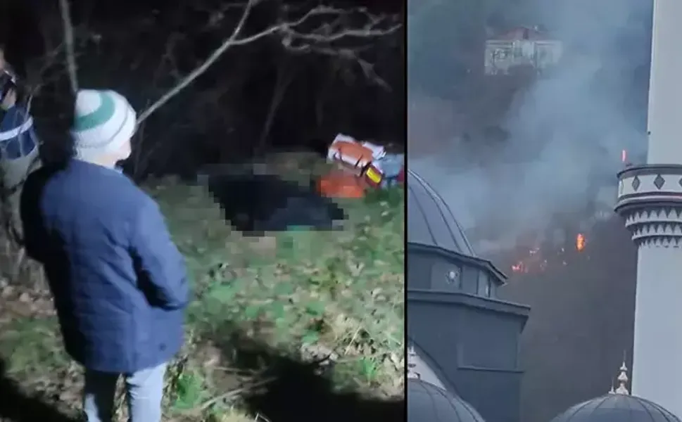 Anız yangınında dumandan etkilenip öldü