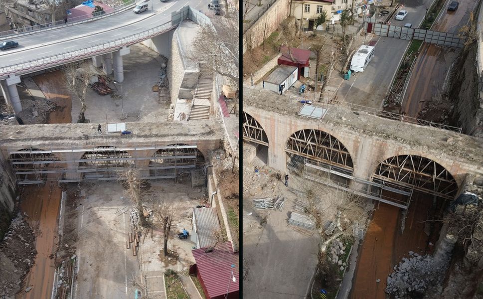Kanlıdere Köprüsü Yeniden Ayağa Kaldırılıyor