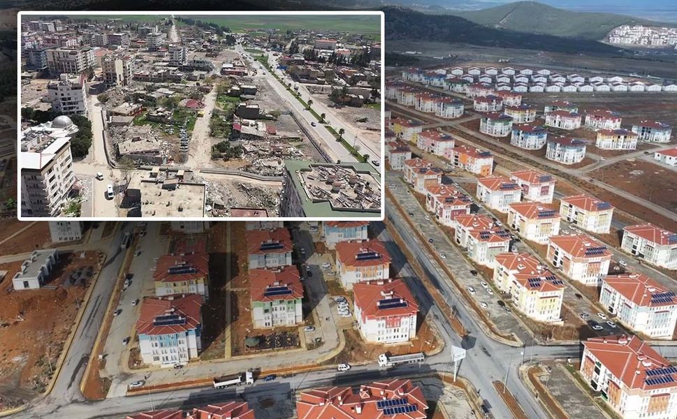 Depremin yıktığı Nurdağı küllerinden doğdu