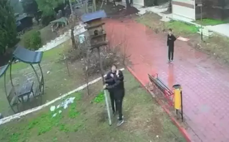 Kuş yuvasını parçalayan çocuklara ev hapsi