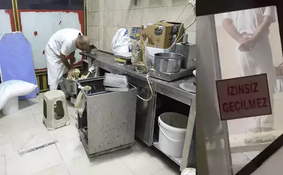 Çalışanın, ayaklarıyla hamur çiğnediği imalathane mühürlendi