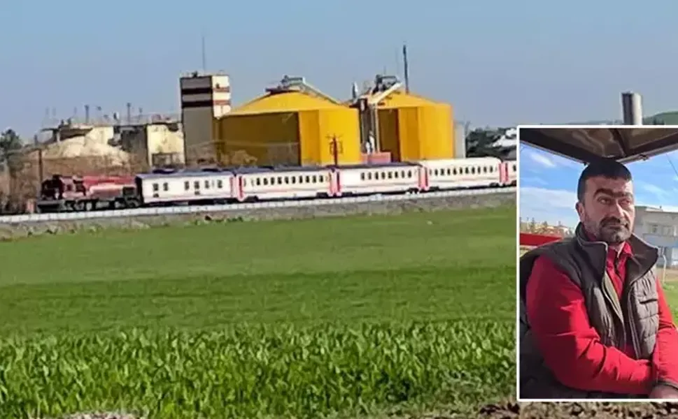 Trenin çarptığı yaya öldü