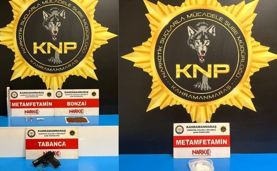 Kahramanmaraş’ta Narkotik Operasyonu: 3 Kişi Tutuklandı