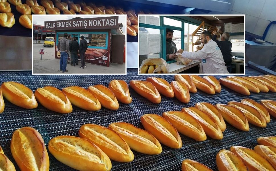 Kahramanmaraş’ta Halk Ekmek 7,5 TL’den Satılıyor