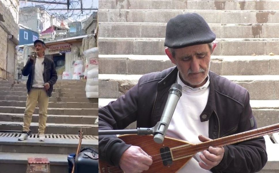 Kahramanmaraşlı sanatçı hayat hikayesiyle duygulandırdı