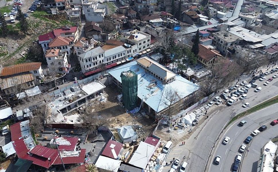 Ulu Camii’nin Son Hali Havadan Görüntülendi