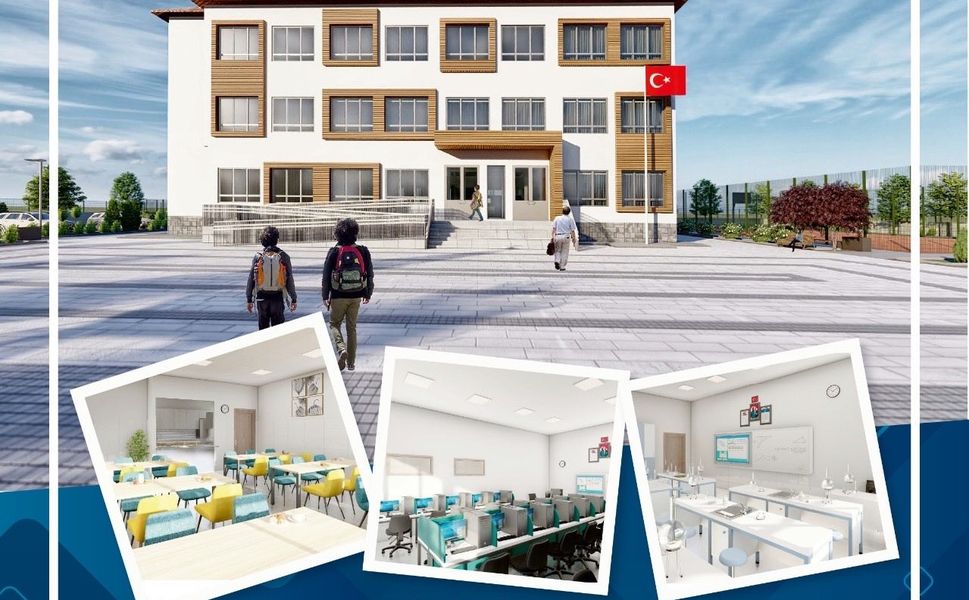 Kahramanmaraş’a 8 Derslikli Yeni Ortaokul Geliyor