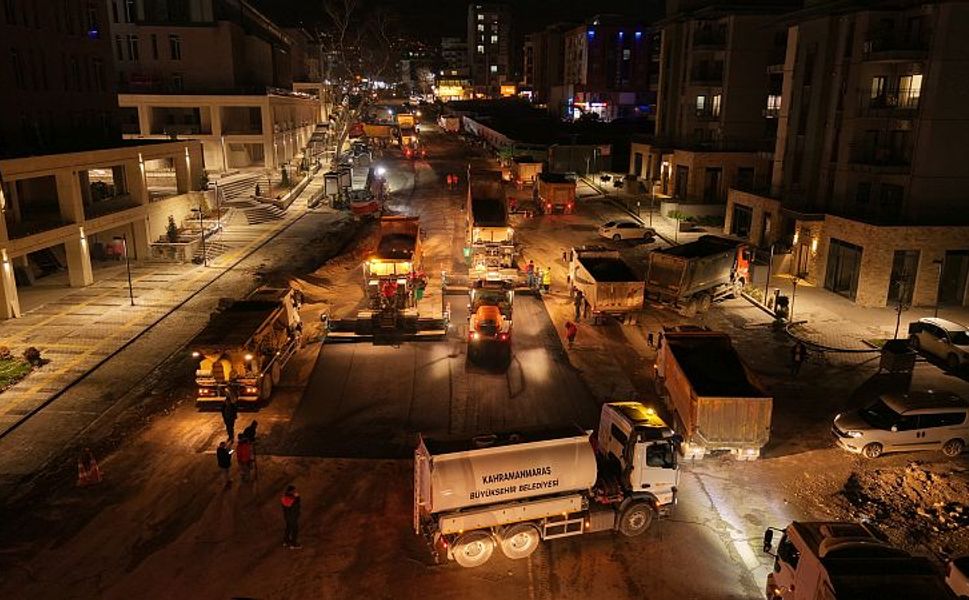 Şehir Merkezinin İşlek Güzergâhı Hükümet Bulvarı Yeniden Asfaltlandı!