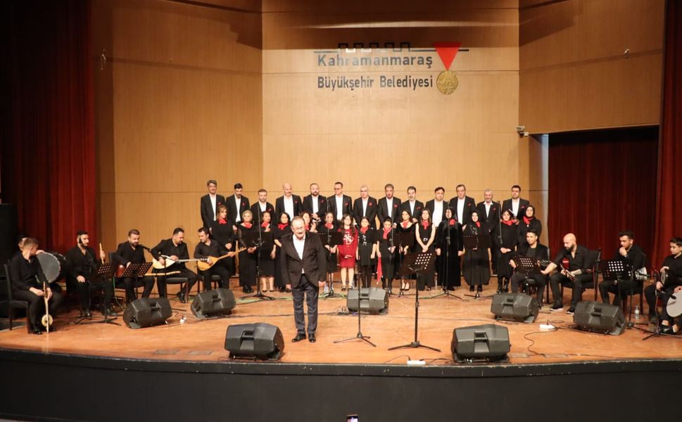 Kahramanmaraş Türkülerinin Yankılandığı Konserde Müzik Ziyafeti