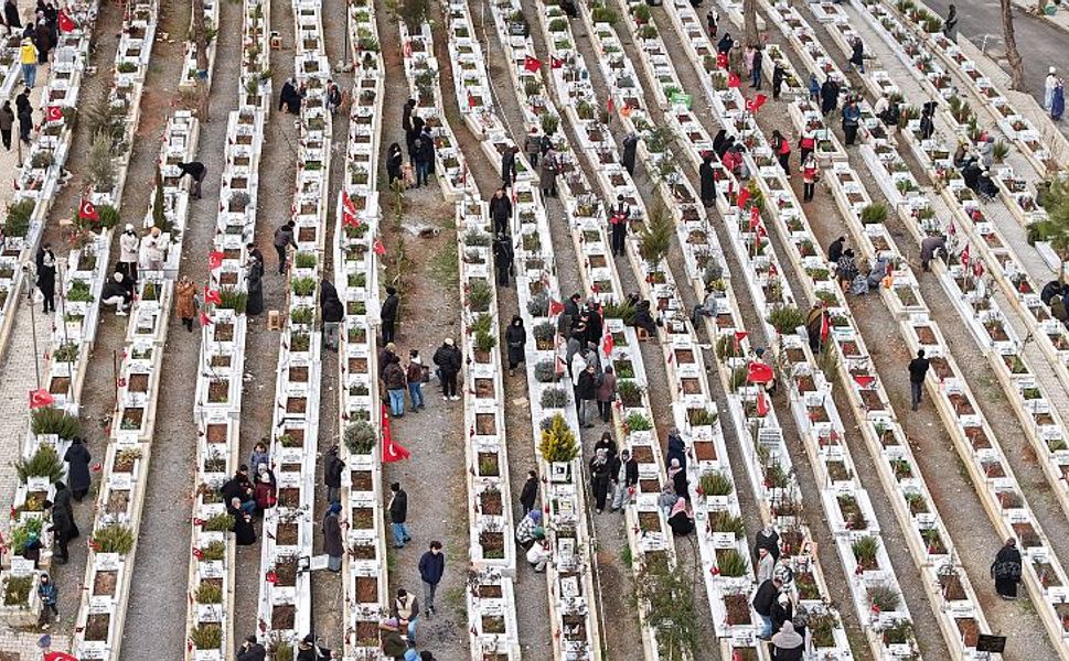 Asrın Felaketinin Üçüncü Yılında Deprem Şehitliğinde Vefa Nöbeti