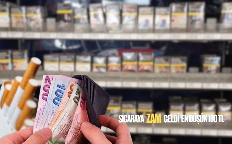 Sigaraya yeni zam: en düşük fiyat 100 TL oldu