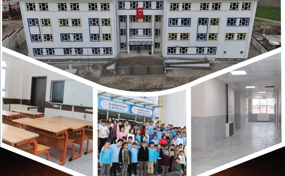 Dulkadiroğlu’nda Yeni Okulda Eğitim Başladı