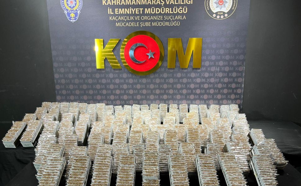 Kahramanmaraş’ta Kaçakçılığa Darbe