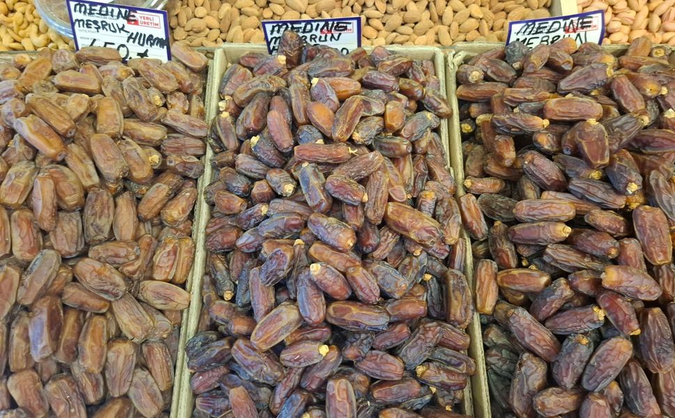 Kahramanmaraş’ta ramazan öncesi hurma fiyatları