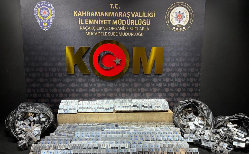 Kahramanmaraş’ta kaçak ürünler ele geçirildi