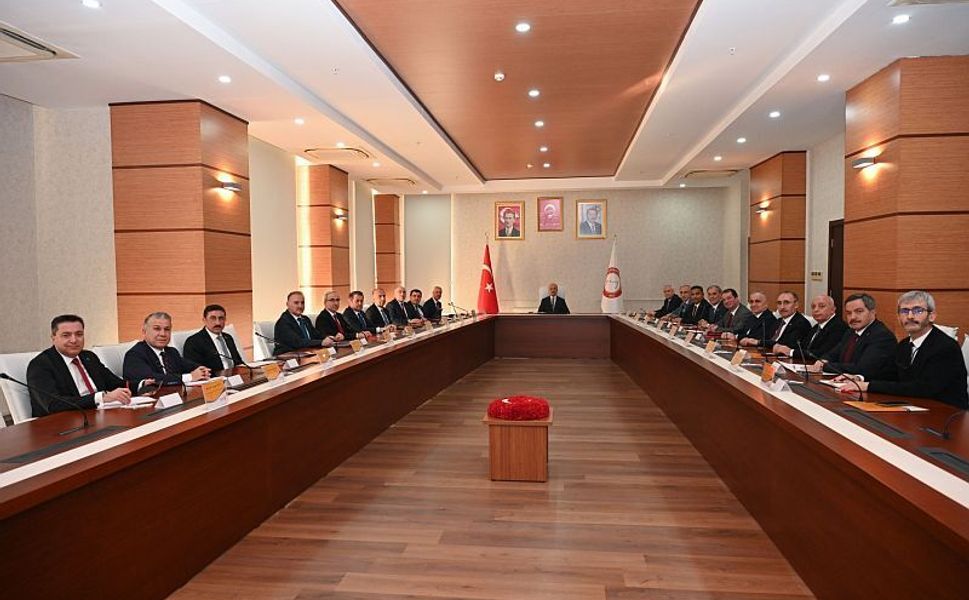 KSÜ Rektörü Mahmut Ak, Hatay’daki Rektörler Toplantısına Katıldı