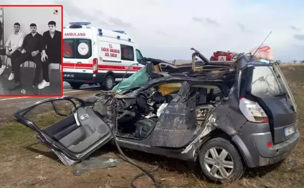 Kuzenlerden geriye kaza öncesi çekilen fotoğraf kaldı