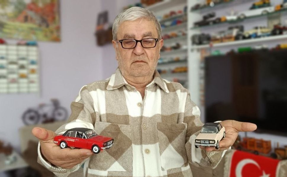 Kahramanmaraş’ta Sigarayı Bırakan Emekli 500 Parçalık Koleksiyon Yaptı!