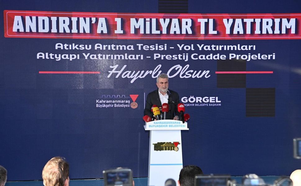 Başkan Görgel: “Andırın’ımıza 1 Milyar TL’yi Aşan Yatırım Yaptık”