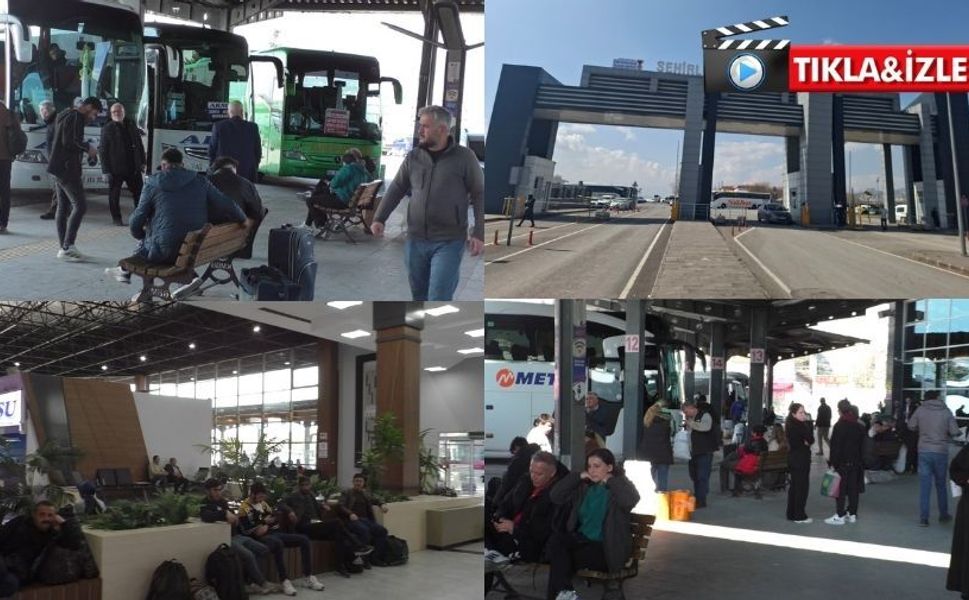 Kahramanmaraş otogarında büyük yoğunluk! Seferler doldu