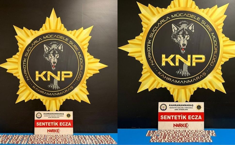 Kahramanmaraş’ta narkotik operasyonu: 3 tutuklama