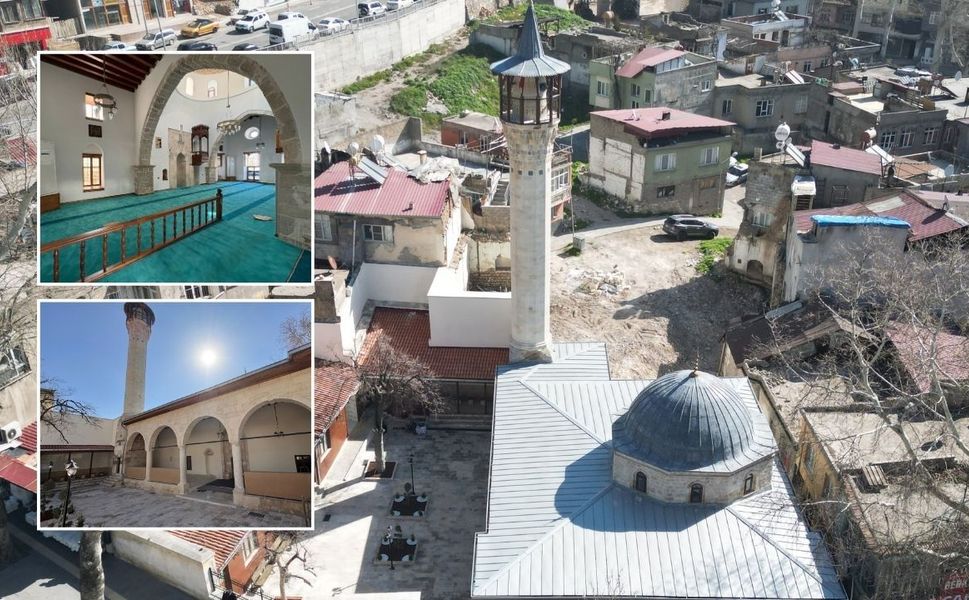 Depremde Hasar Alan Boğazkesen Camii Yeniden Hayat Buldu