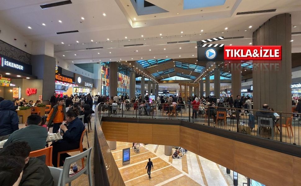 Piazza AVM'de İftar Öncesi Yoğunluk Dikkat Çekiyor!