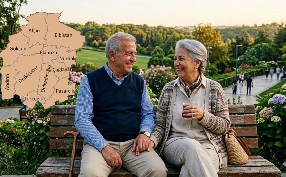 Kahramanmaraş’ta yaşlı nüfus açıklandı