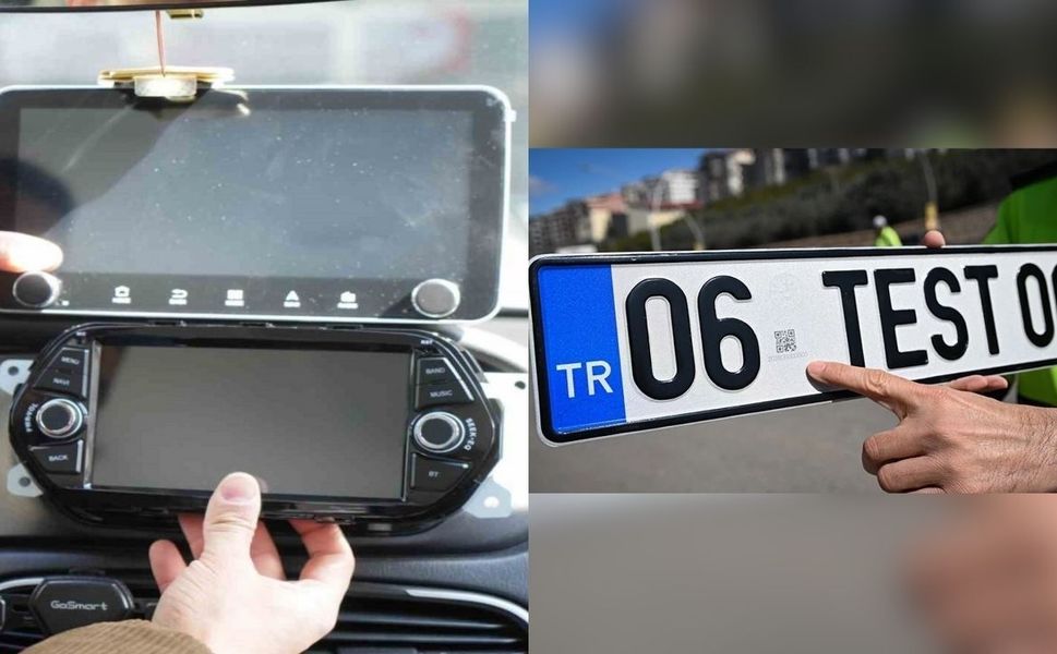 İçişleri Bakanlığı'ndan APP plaka ve araç multimedya ekranları için yeni açıklama