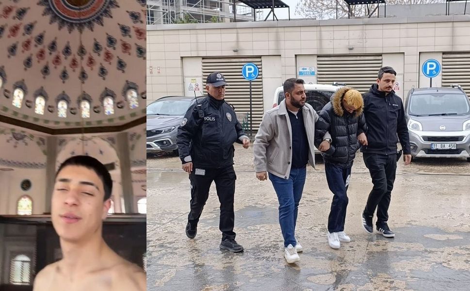 Camide çıplak video çeken TikTok üreticisi adliyeye sevk edildi