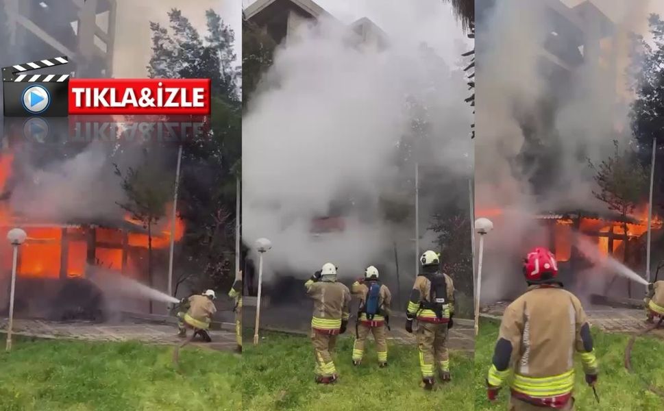 Kahramanmaraş’ta Baraka Yangını Büyümeden Söndürüldü