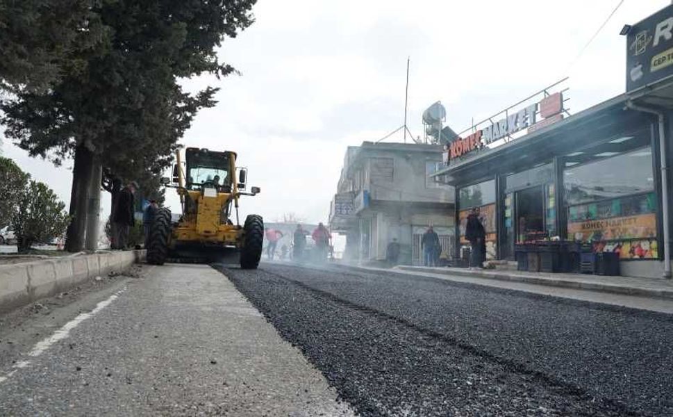 Dulkadiroğlu’nda Asfalt Mesaisi Sürüyor