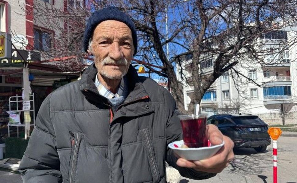 34 yıldır su içemeyen yaşlı adam