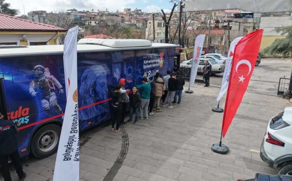 Pusula Maraş’ın Gezen Bilim Merkezi Yeni Misafirlerini Ağırladı
