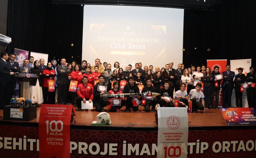 Kahramanmaraş’ta TEKNOFEST Finalistleri Ödüllendirildi