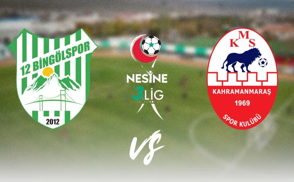 12 Bingölspor Bugün Sahasında Kahramanmaraşspor ile Karşılaşıyor!