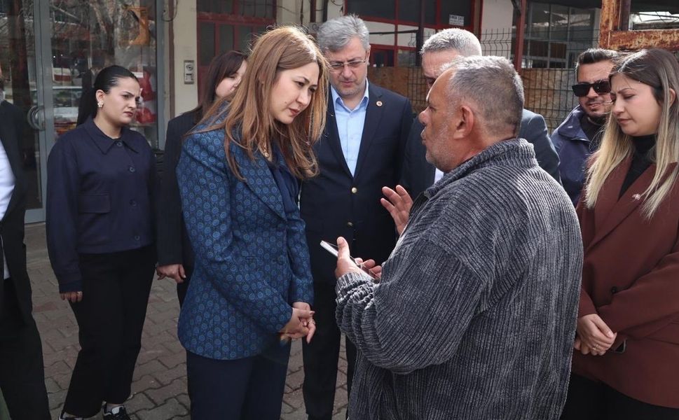 MHP’li Karakoç Nurhak’ta esnafın nabzını tuttu
