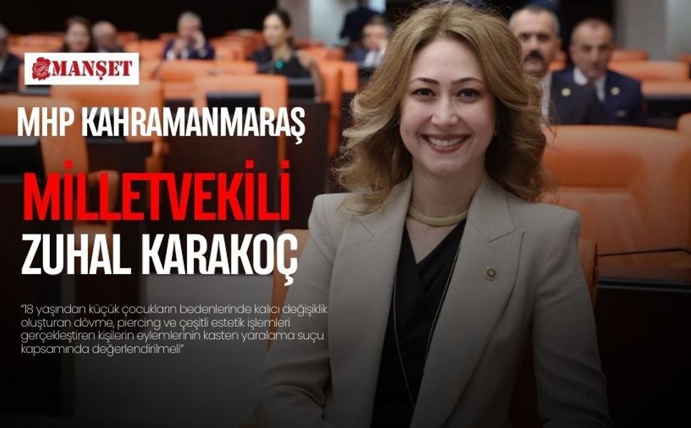 MHP’li Zuhal Karakoç’tan 18 yaş altına dövme yasağı teklifi