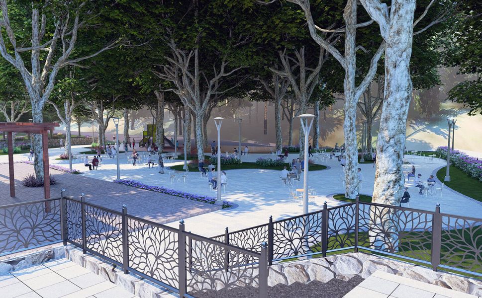 Çınaraltı Sosyal Tesisleri’nde Çevre Düzenine Geçildi