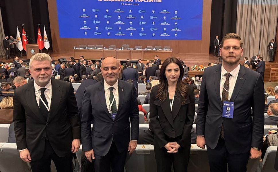 Fırat Görgel, Recep Tayyip Erdoğan’ın Katılımıyla Düzenlenen AK Parti İl Başkanları Toplantısına Katıldı