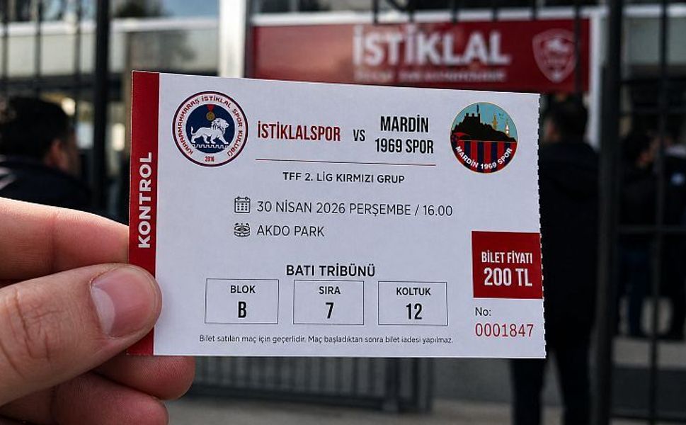 İstiklalspor – Mardin 1969 Spor Maçı Biletleri Satışta! İşte Detaylar..