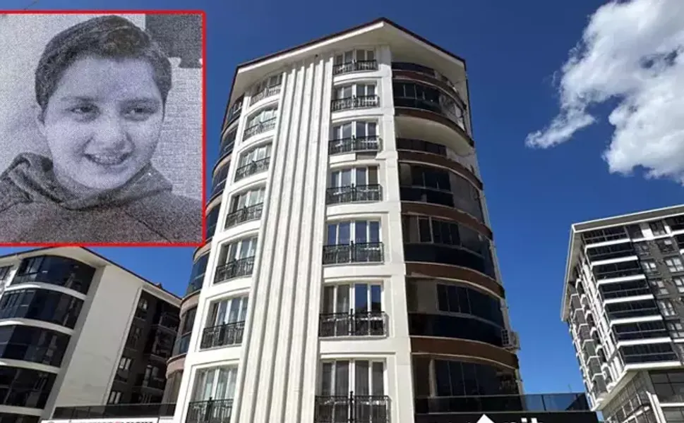Apartmanın 5'inci katından düşen 11 yaşındaki Ateş Ender, yaşamını yitirdi