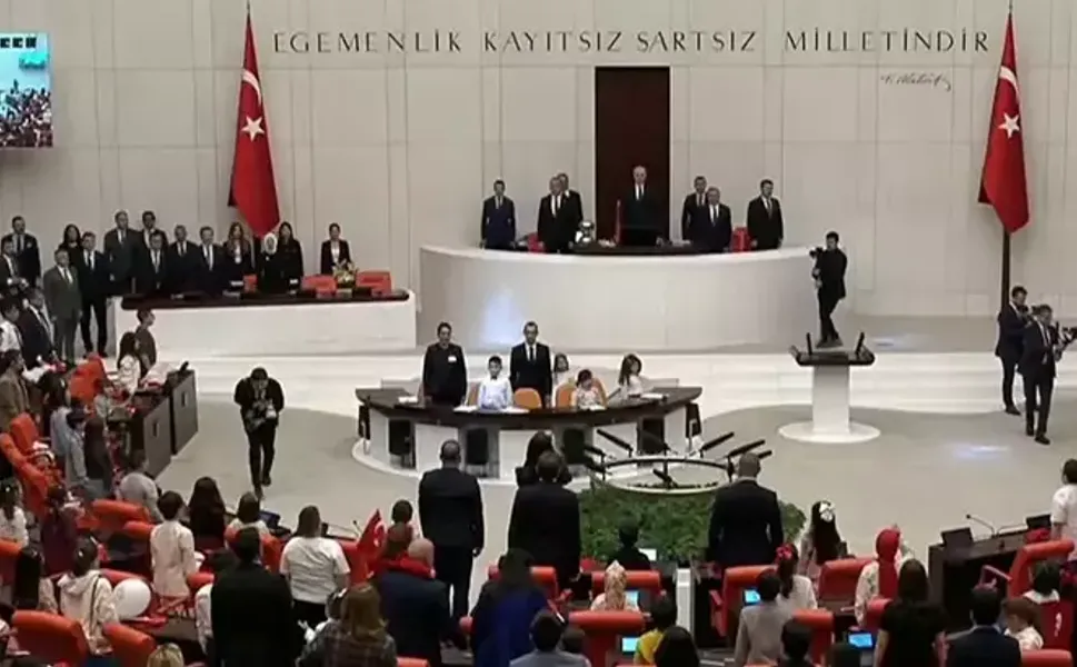 TBMM Genel Kurulu'nda '23 Nisan Çocuk Özel Oturumu'