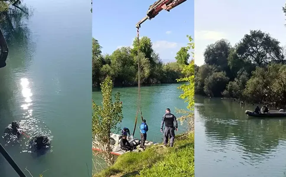 8 gündür kayıp olan zabıta hem karada hem ırmakta aranıyor