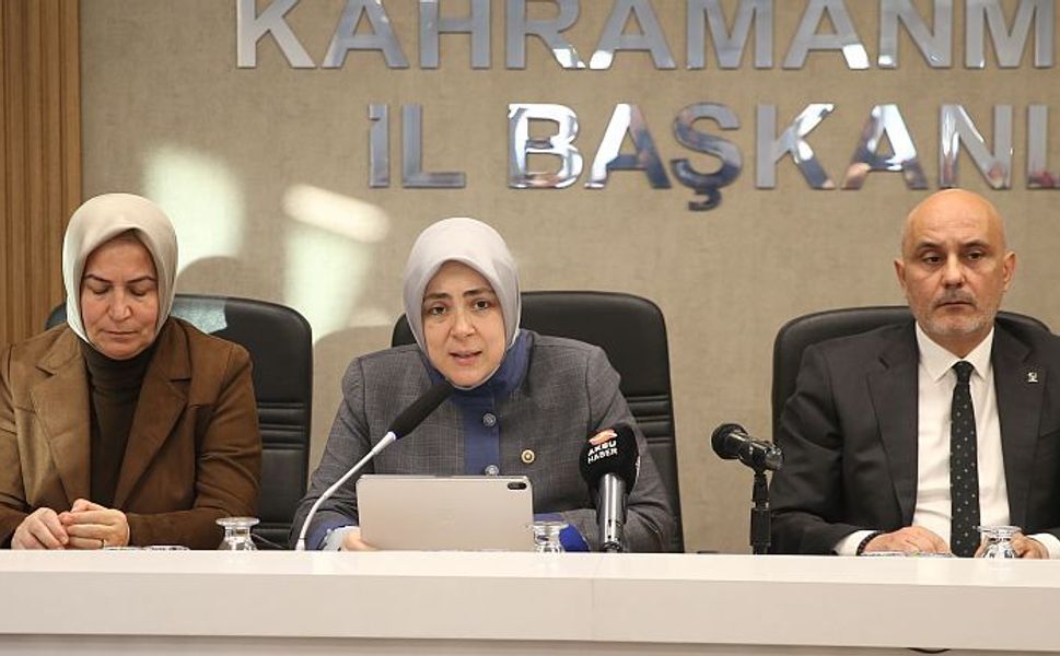 AK Parti Kadın Kolları Başkanı Ercan, Kahramanmaraş'ta temaslarda bulundu