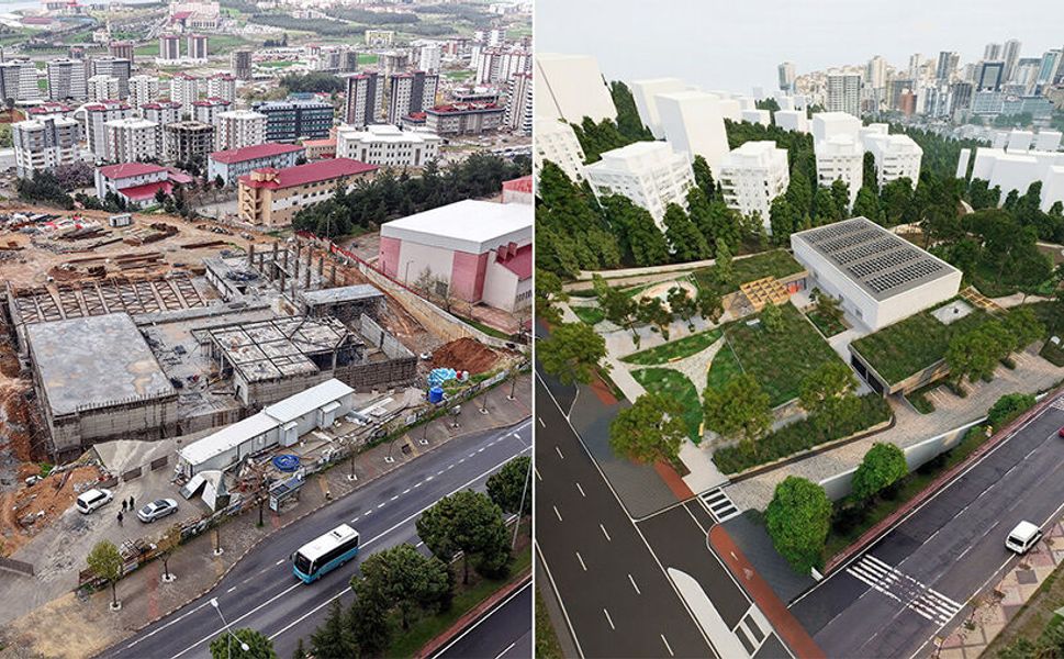 Yamaçtepe Gençlik ve Spor Merkezi Yükseliyor!