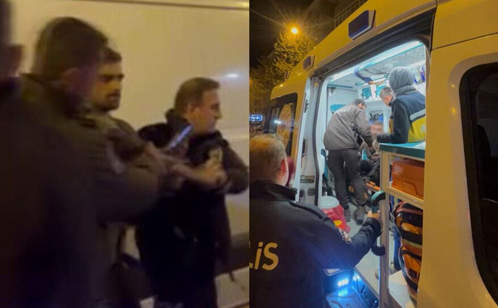 Trafikte garip olay: Taksiciye kızan yaya çılgına döndü