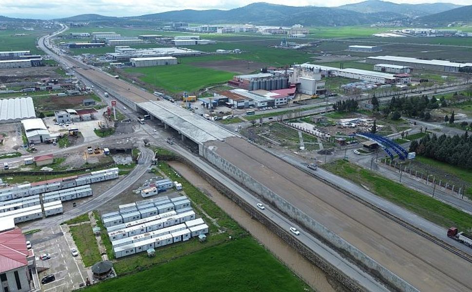 Kahramanmaraş’ta dev ulaşım projesi tamamlanmak üzere